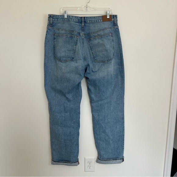 Madewell 90s Curvy Straight Jeans Sz 33 T - Picture 5 of 8